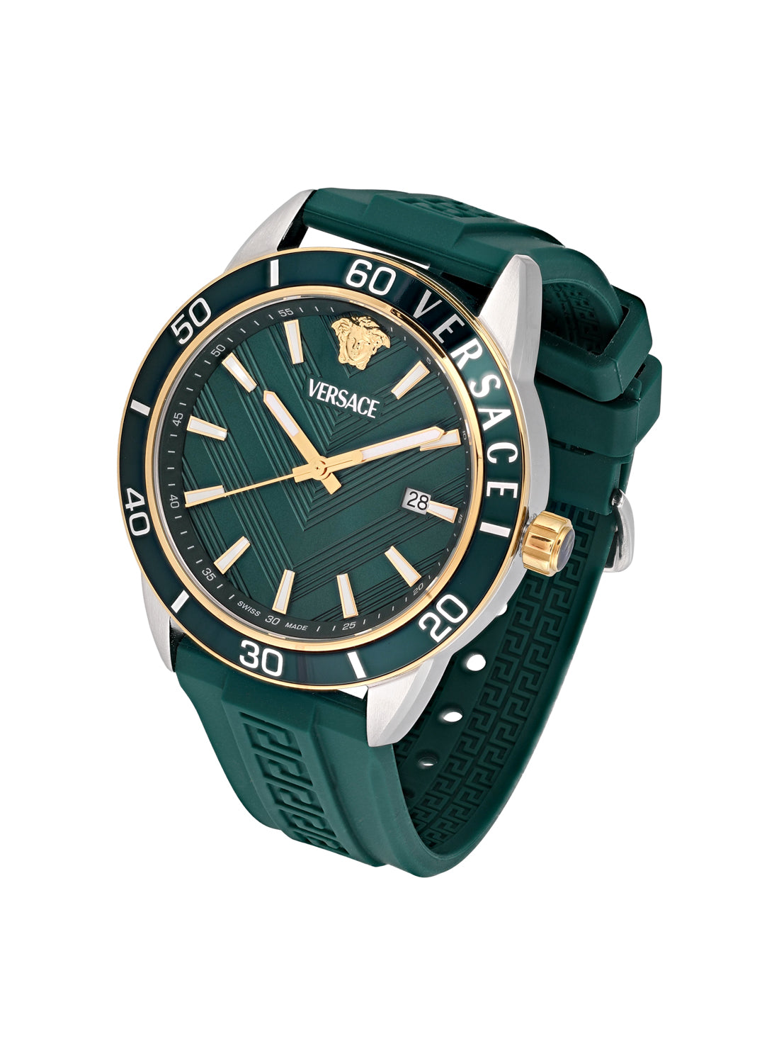 Greca Urban Quartz Green Dial Watch