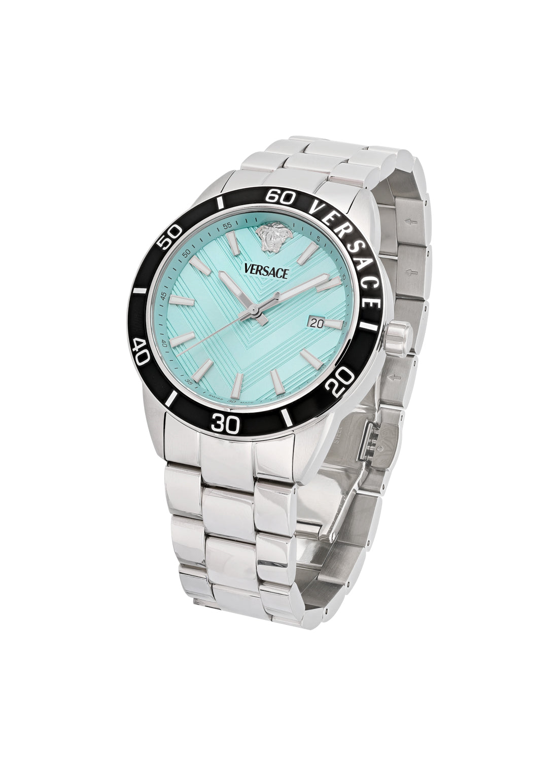 Greca Urban Quartz Turquoise Dial Watch