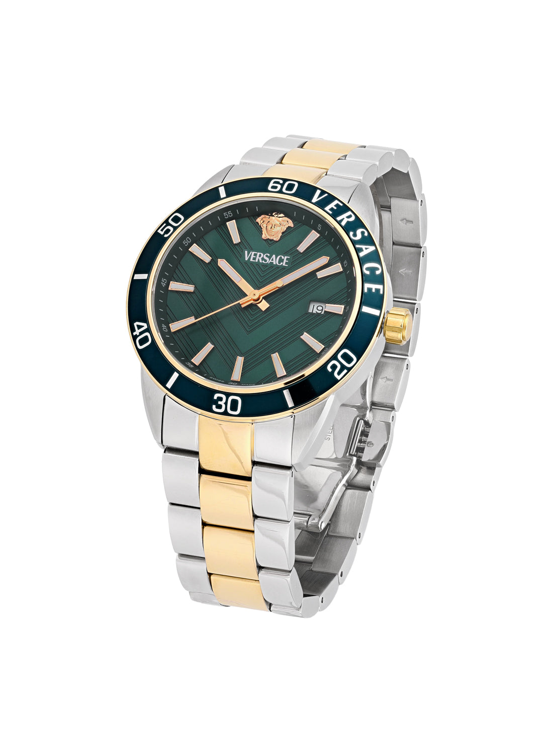 Greca Urban Quartz Green Dial Watch