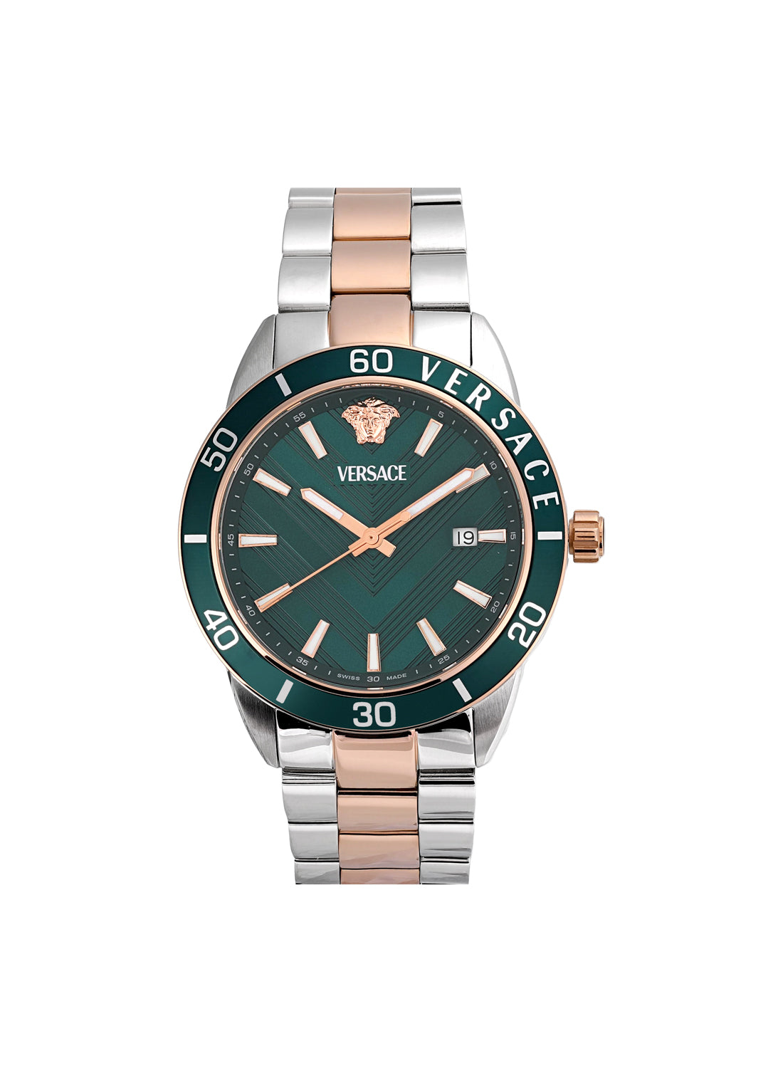 Greca Urban Quartz Green Dial Watch