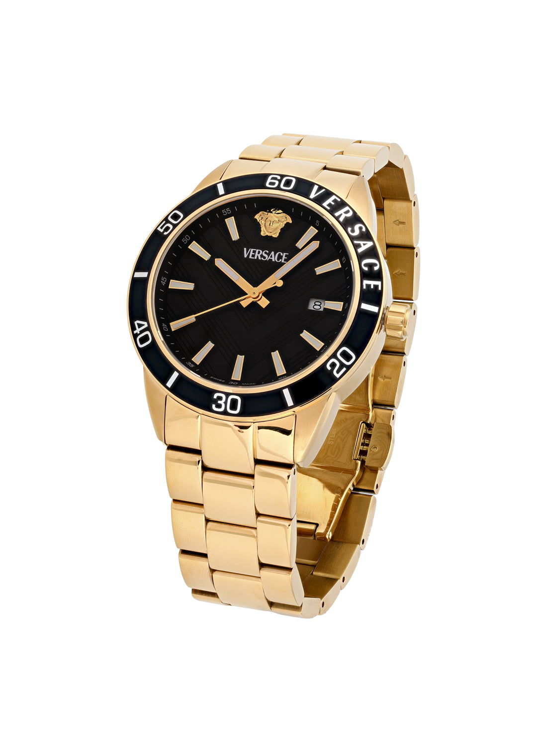 Greca Urban Quartz Black Dial Watch