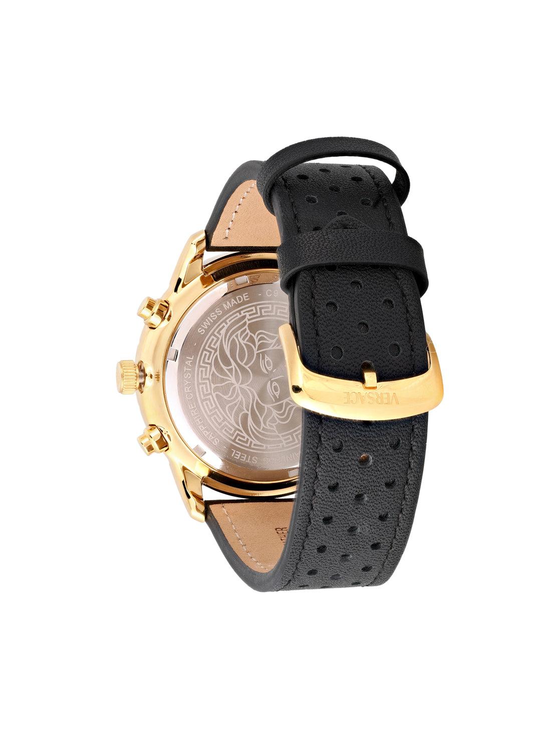 Sport Chrono Quartz Black Dial Watch