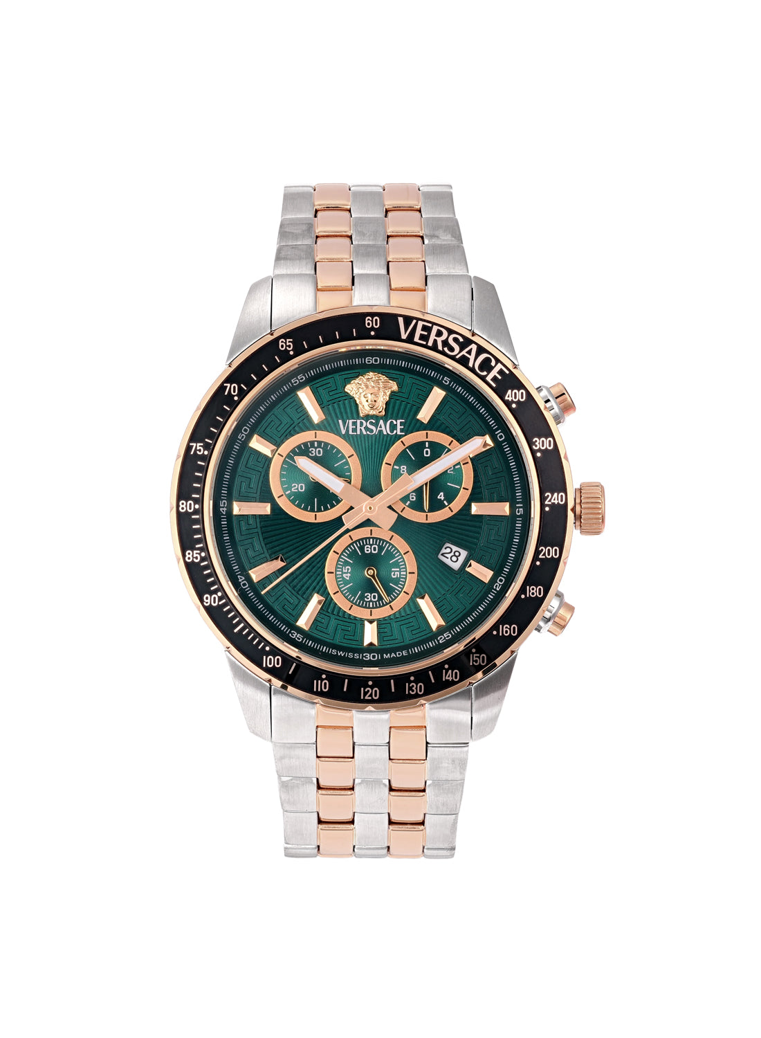 Sport Chrono Quartz Green Dial Watch