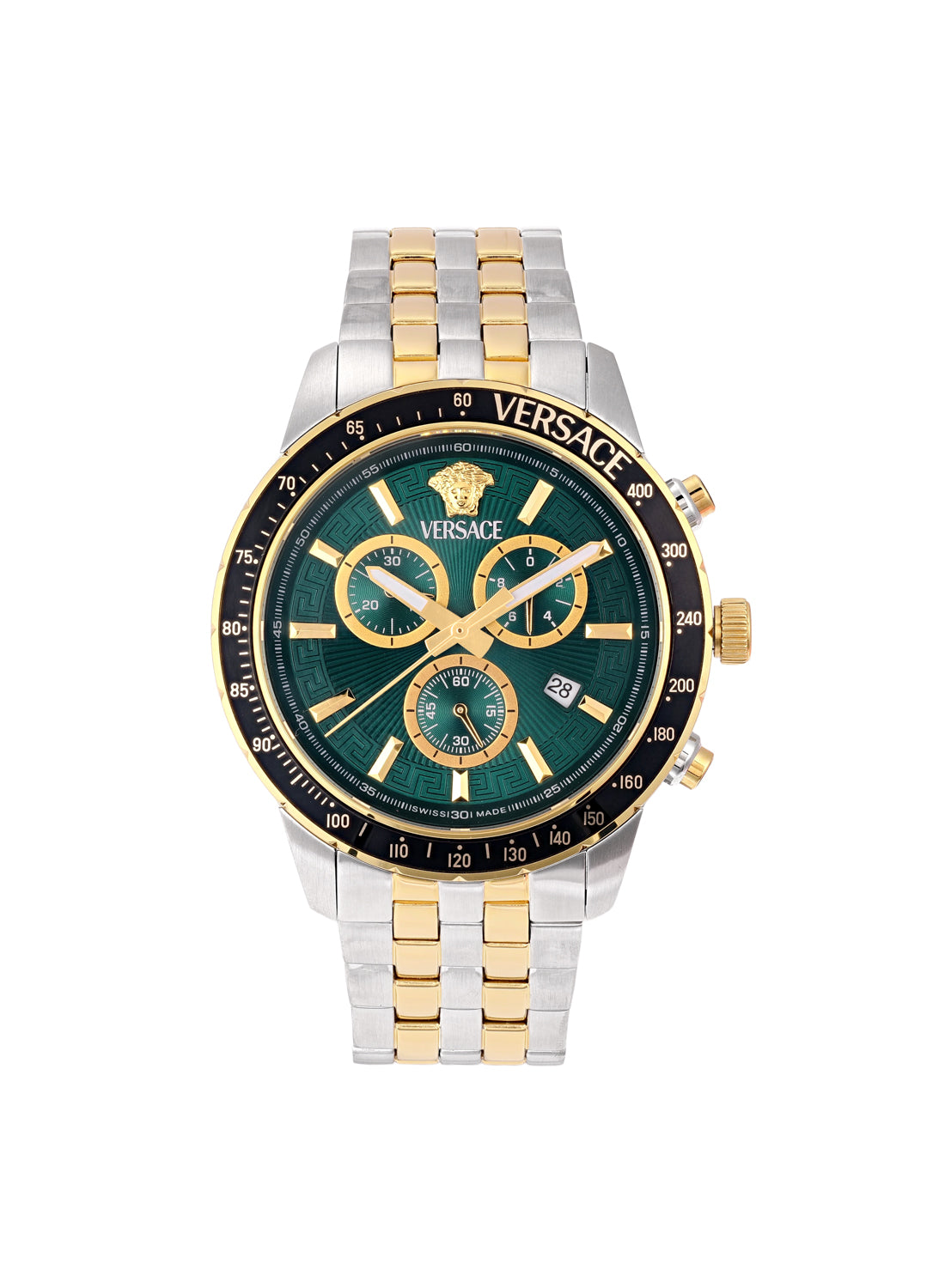 Sport Chrono Quartz Green Dial Watch