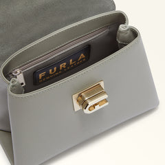 Furla 1927 Light Grey Top Handle Bag