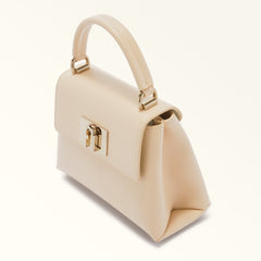 Furla 1927 Beige Top Handle Bag - Mini