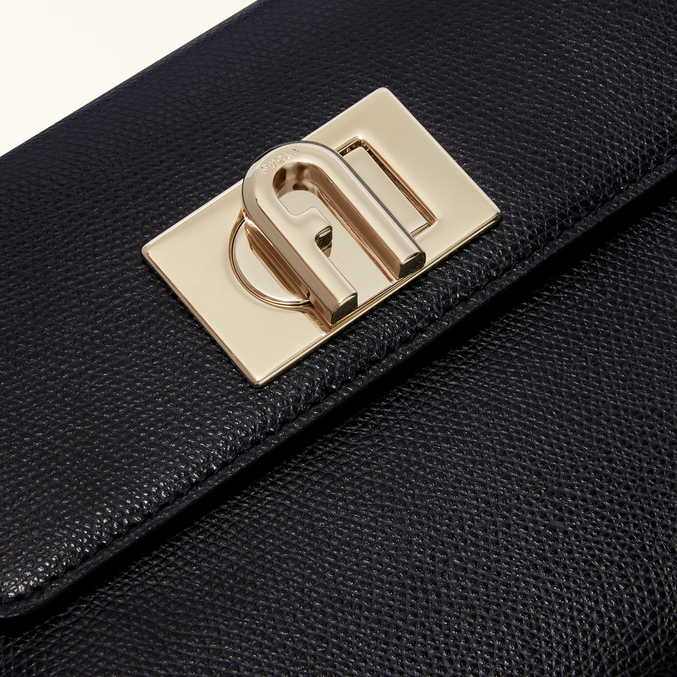 Furla 1927 Black Top Handle Bag