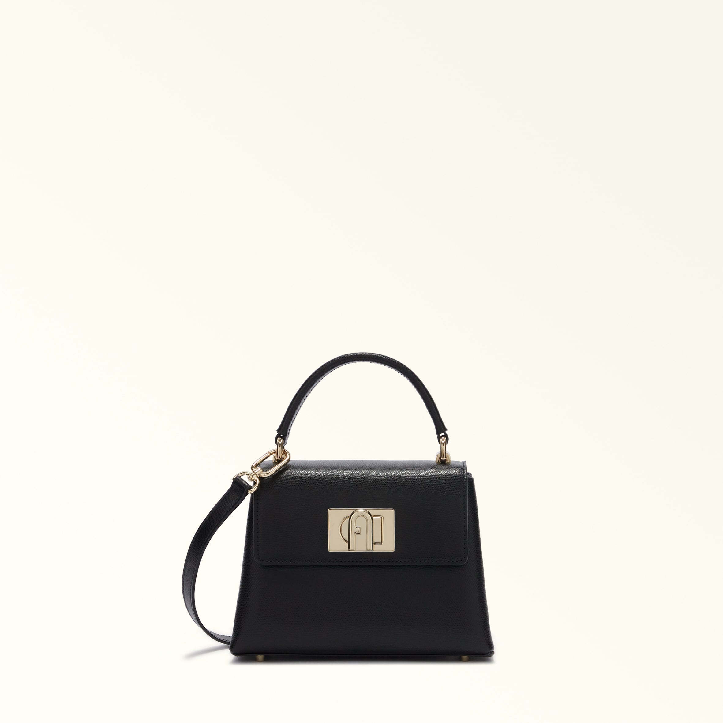 Furla 1927 Black Top Handle Bag