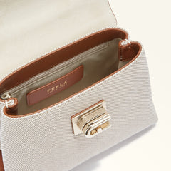 Furla 1927 Mini Top Handle Handbag - Naturale Cognac H