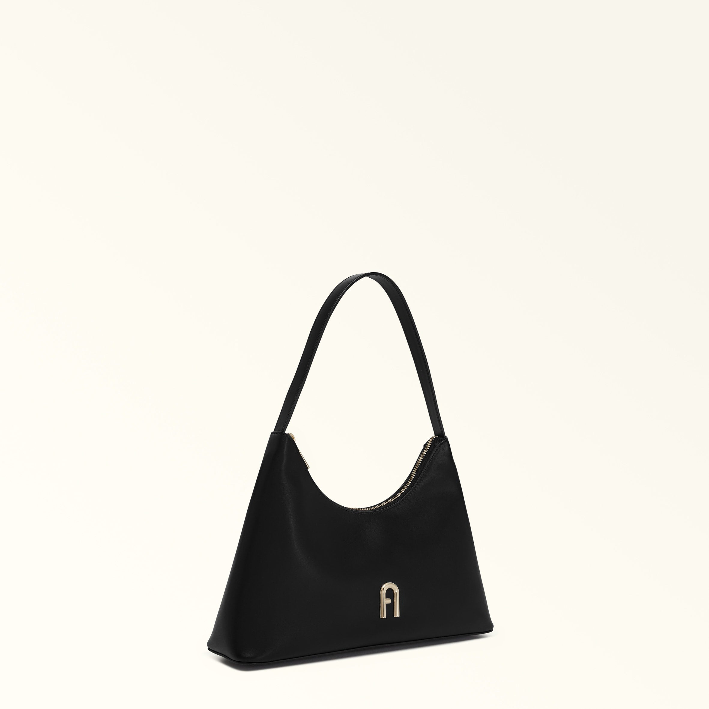 Furla Diamante Shoulder Bag Nero Small