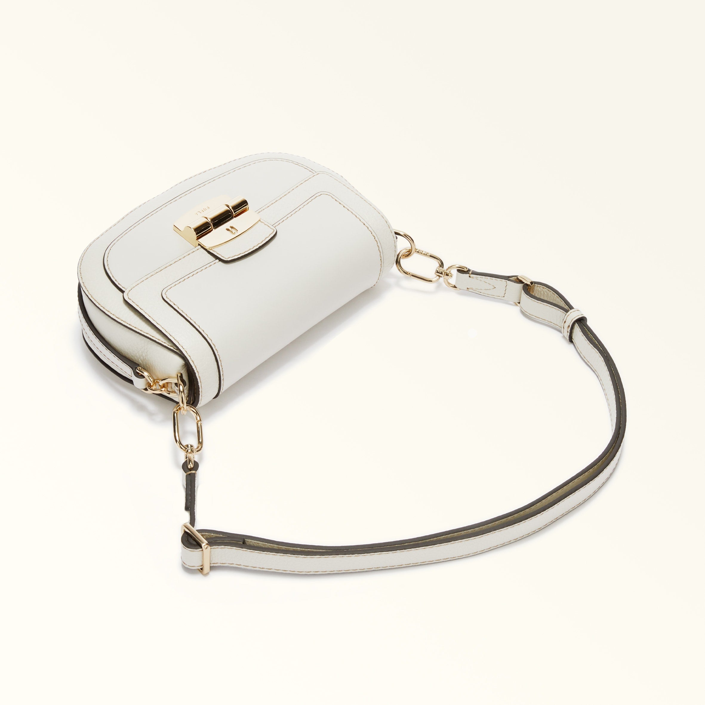 Furla Club 2 Crossbody Bag - Marshmallow