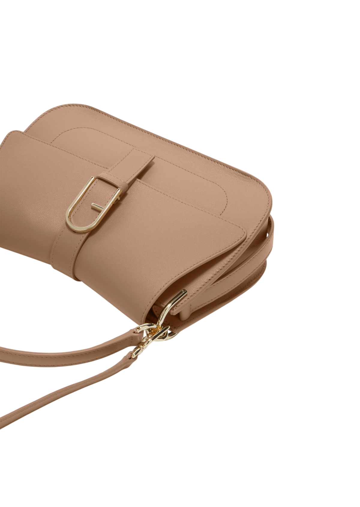 Furla Flow Top Handle Greige Medium