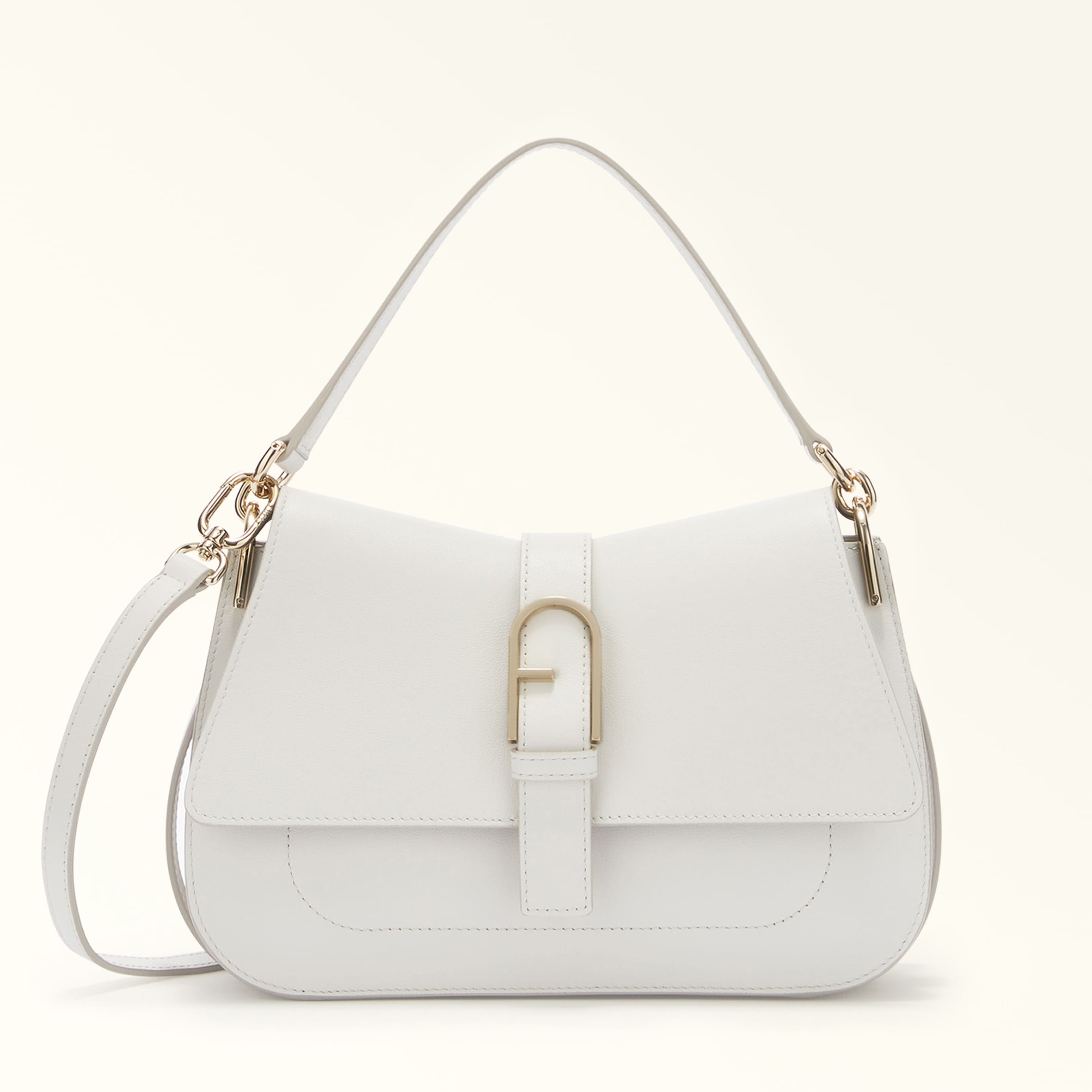 Furla Flow Top Handle Marshmallow Medium