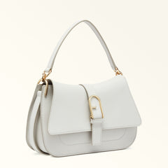 Furla Flow Top Handle Marshmallow Medium