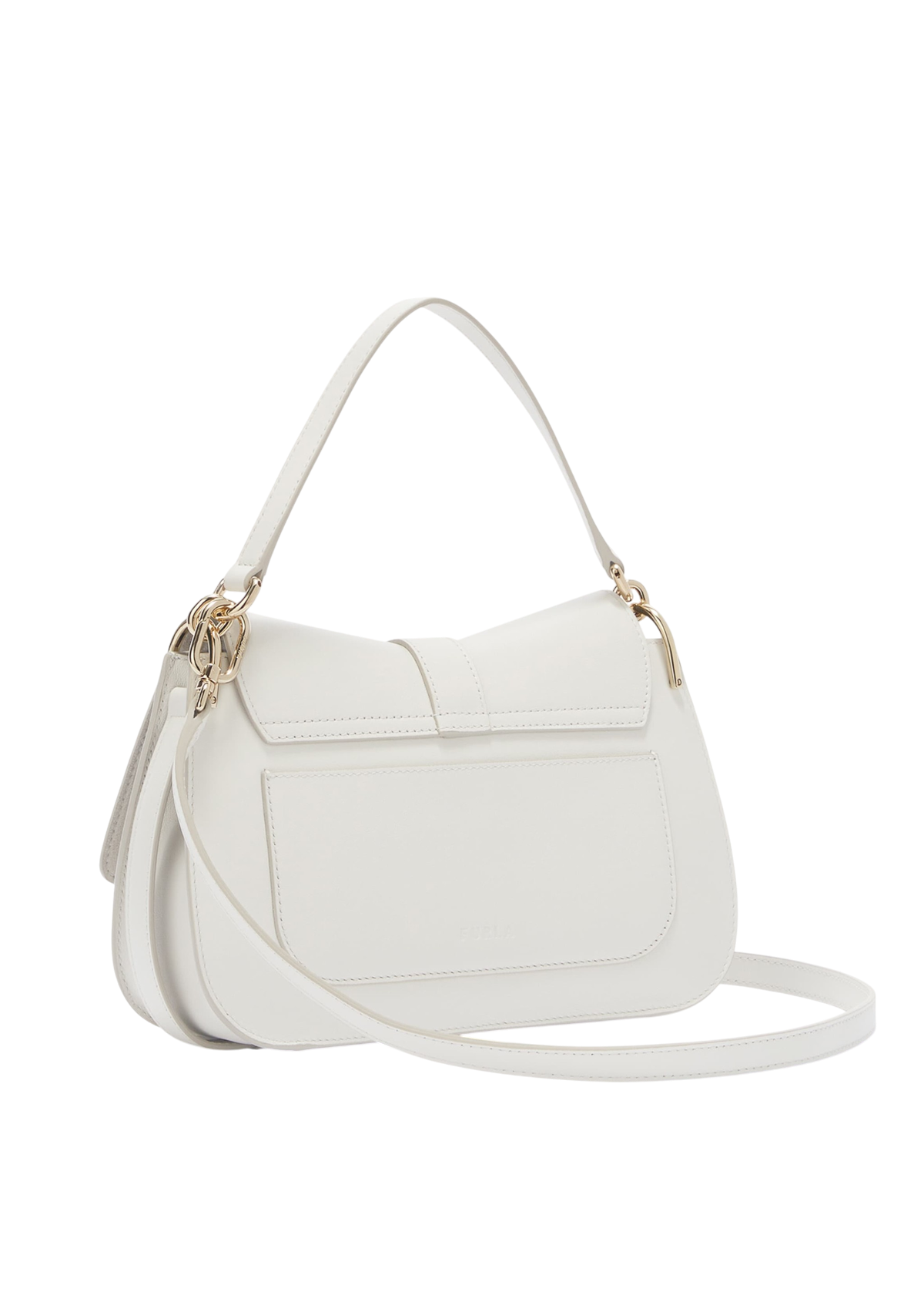 Furla Flow Top Handle Marshmallow Medium