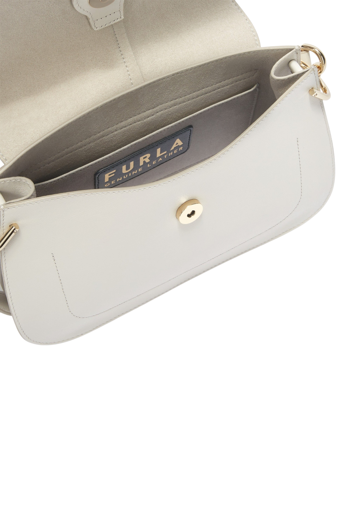 Furla Flow Top Handle Marshmallow Medium