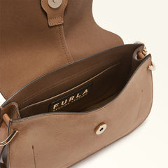 Furla Flow Brown Top Handle Bag - Medium