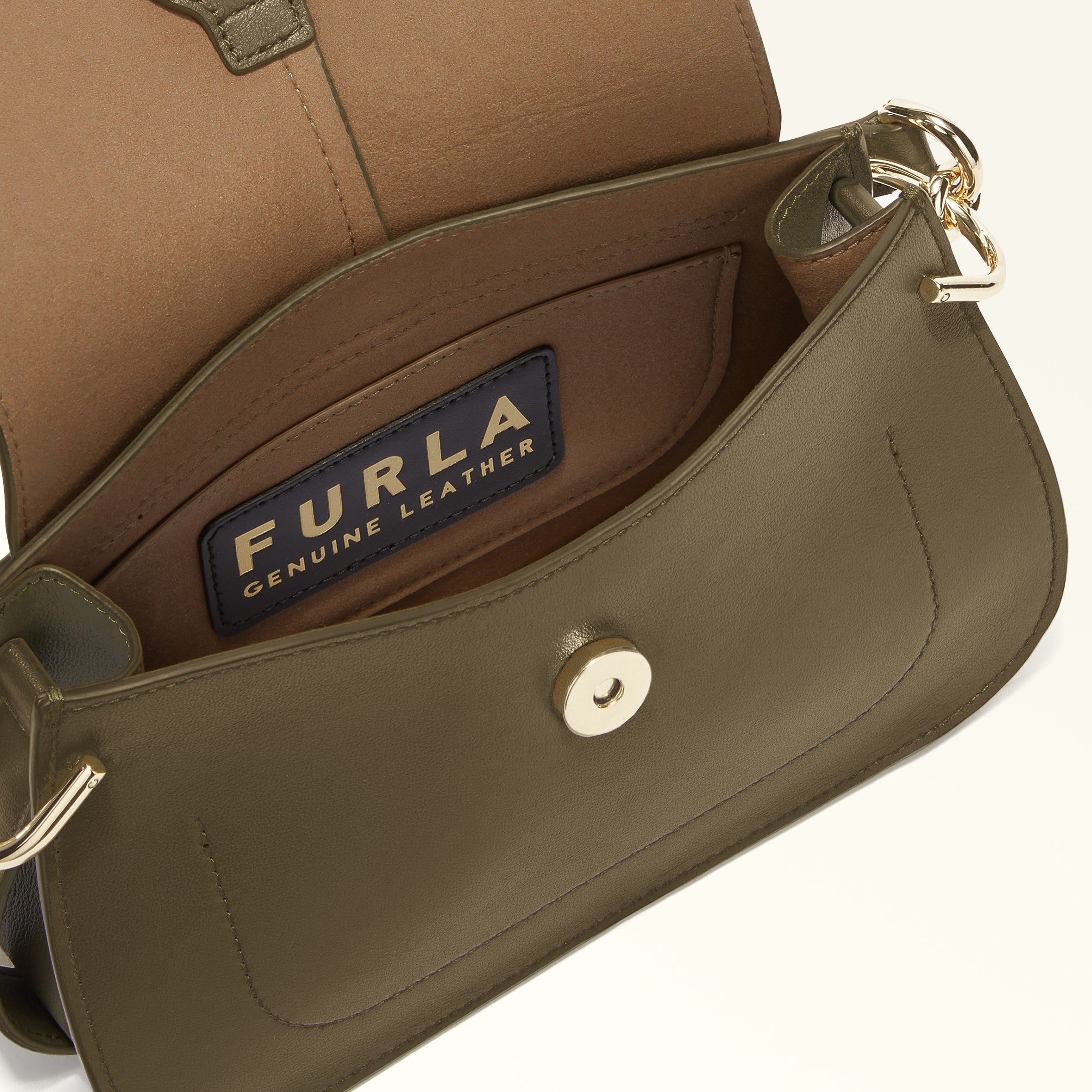 Furla Flow Top Handle Bag - Sage