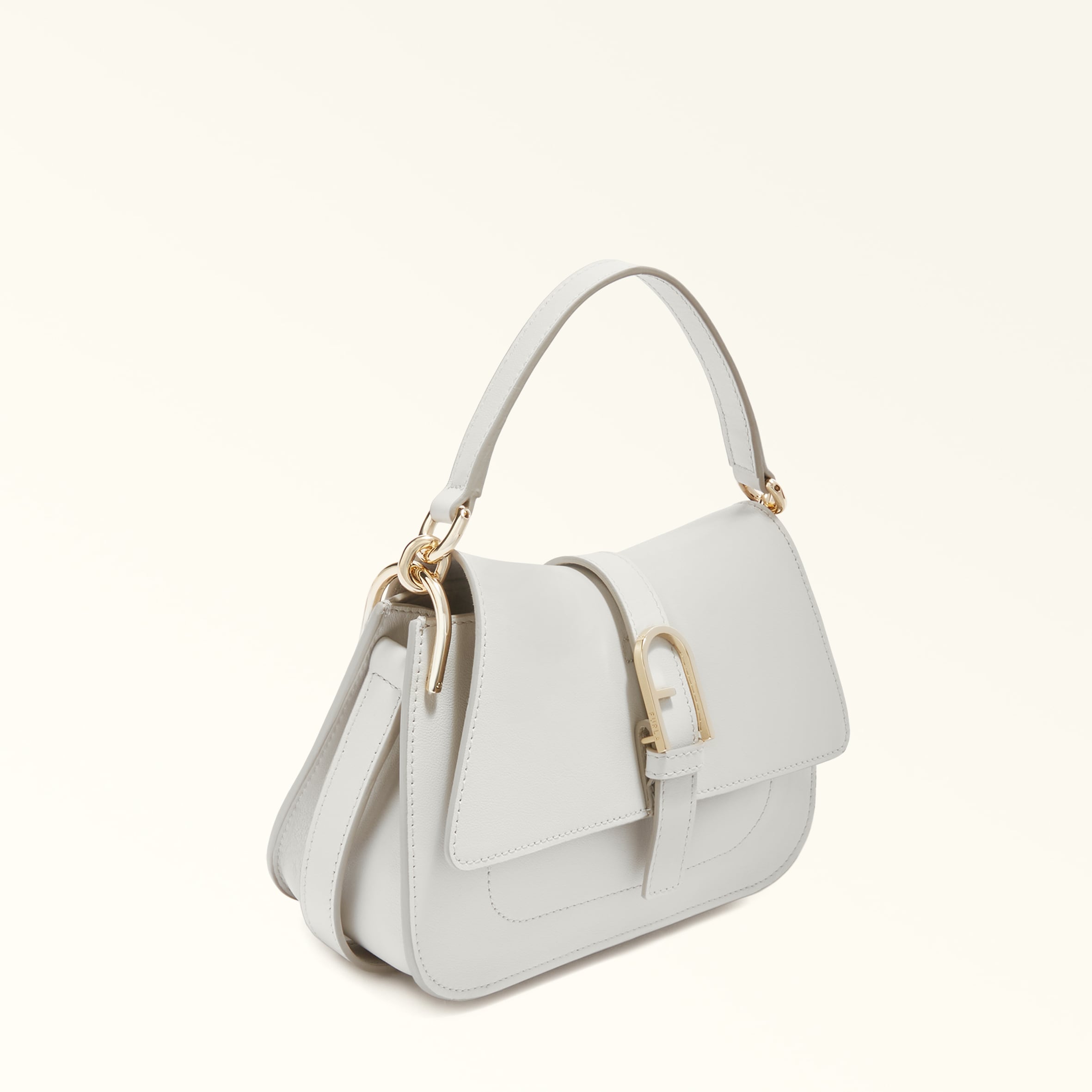 Furla Flow Top Handle Marshmallow Mini