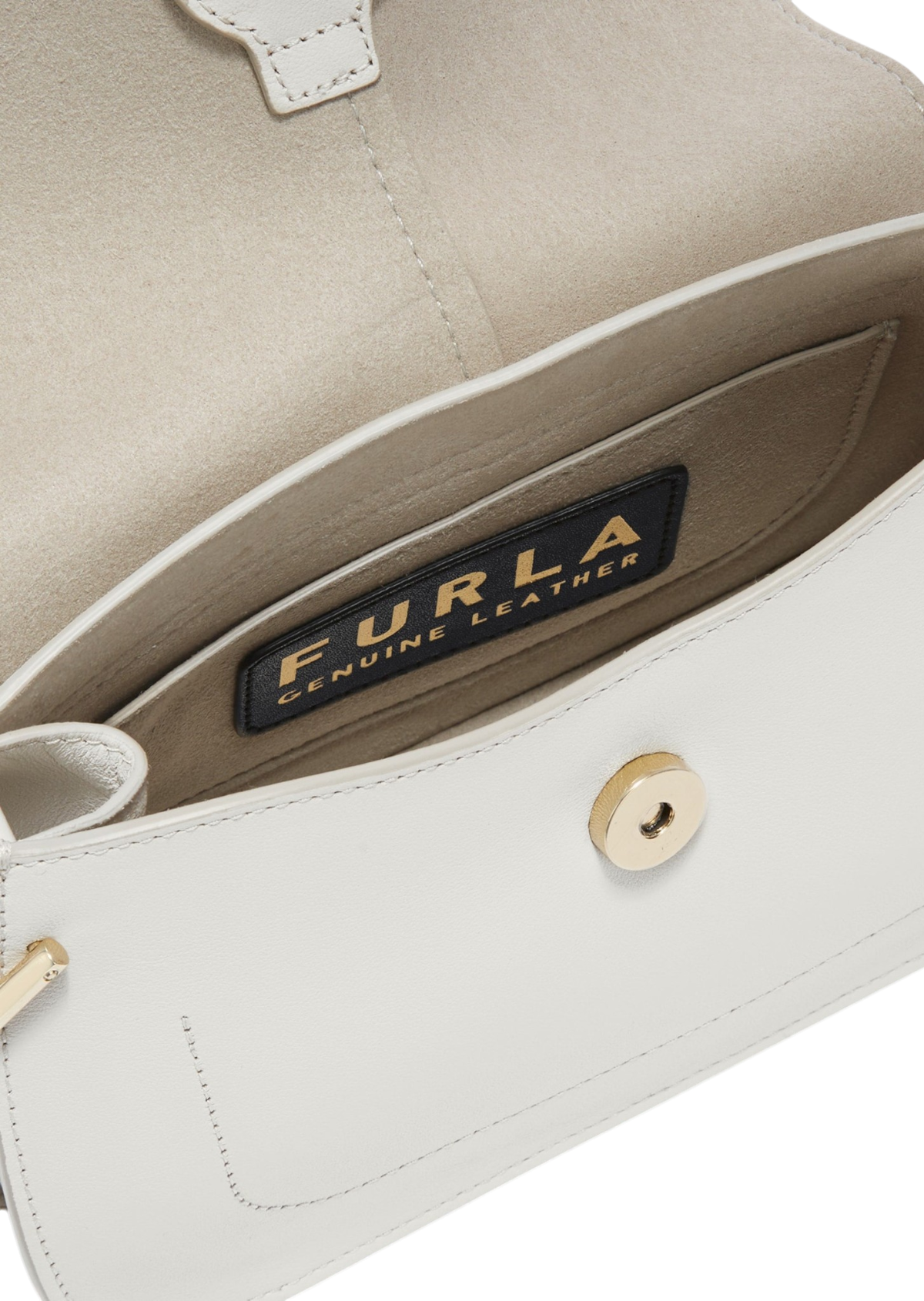 Furla Flow Top Handle Marshmallow Mini