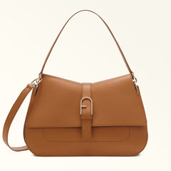 Furla Flow Brown Top Handle Bag - Large