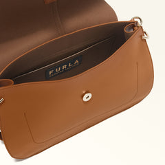 Furla Flow Brown Top Handle Bag - Large