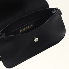 Furla Flow Black Top Handle Bag - Large