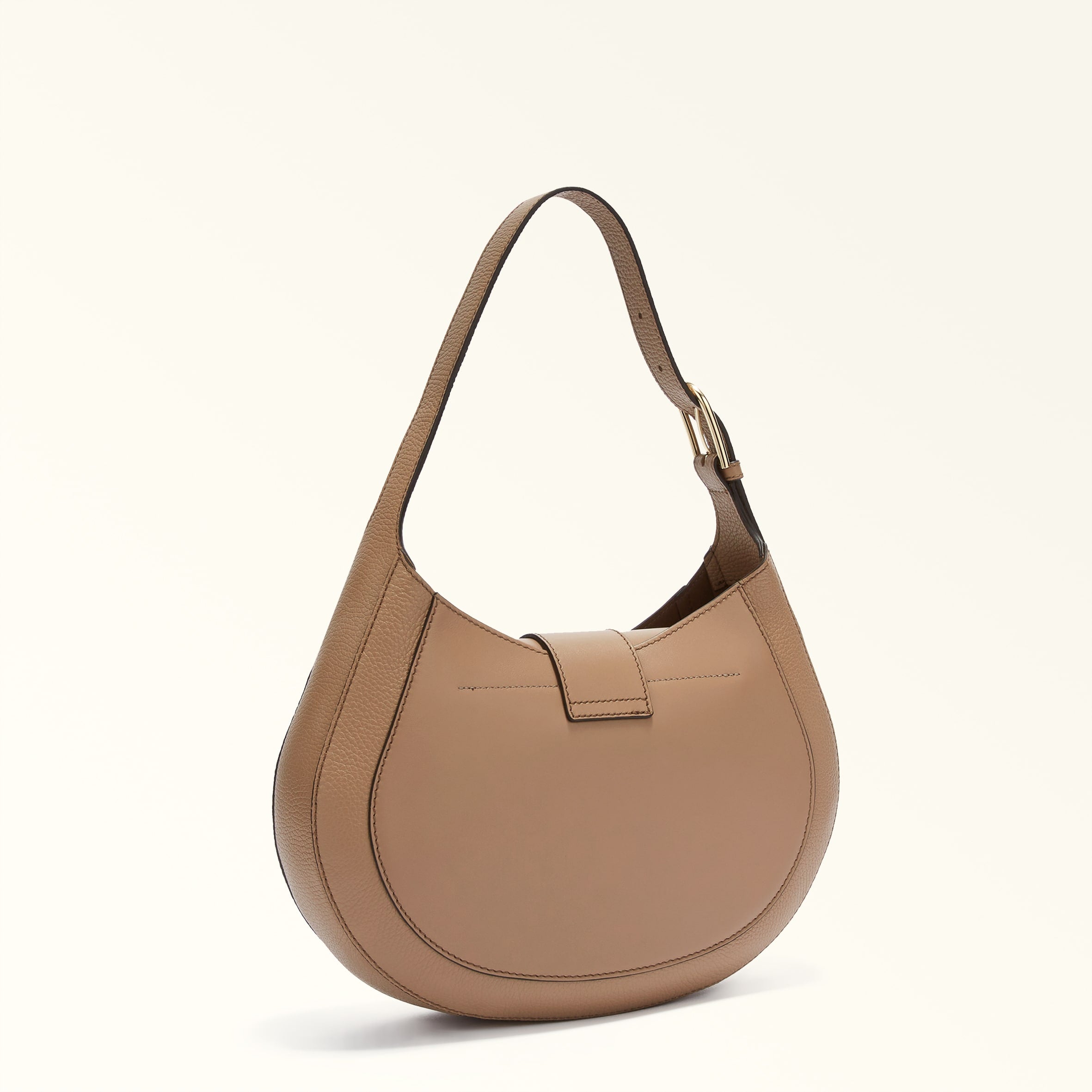 Furla Club 2 M Hobo Bag - Greige