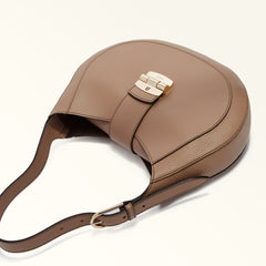 Furla Club 2 M Hobo Bag - Greige