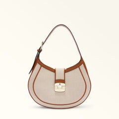 Furla Club 2 M Hobo Bag - Naturale Cognac H