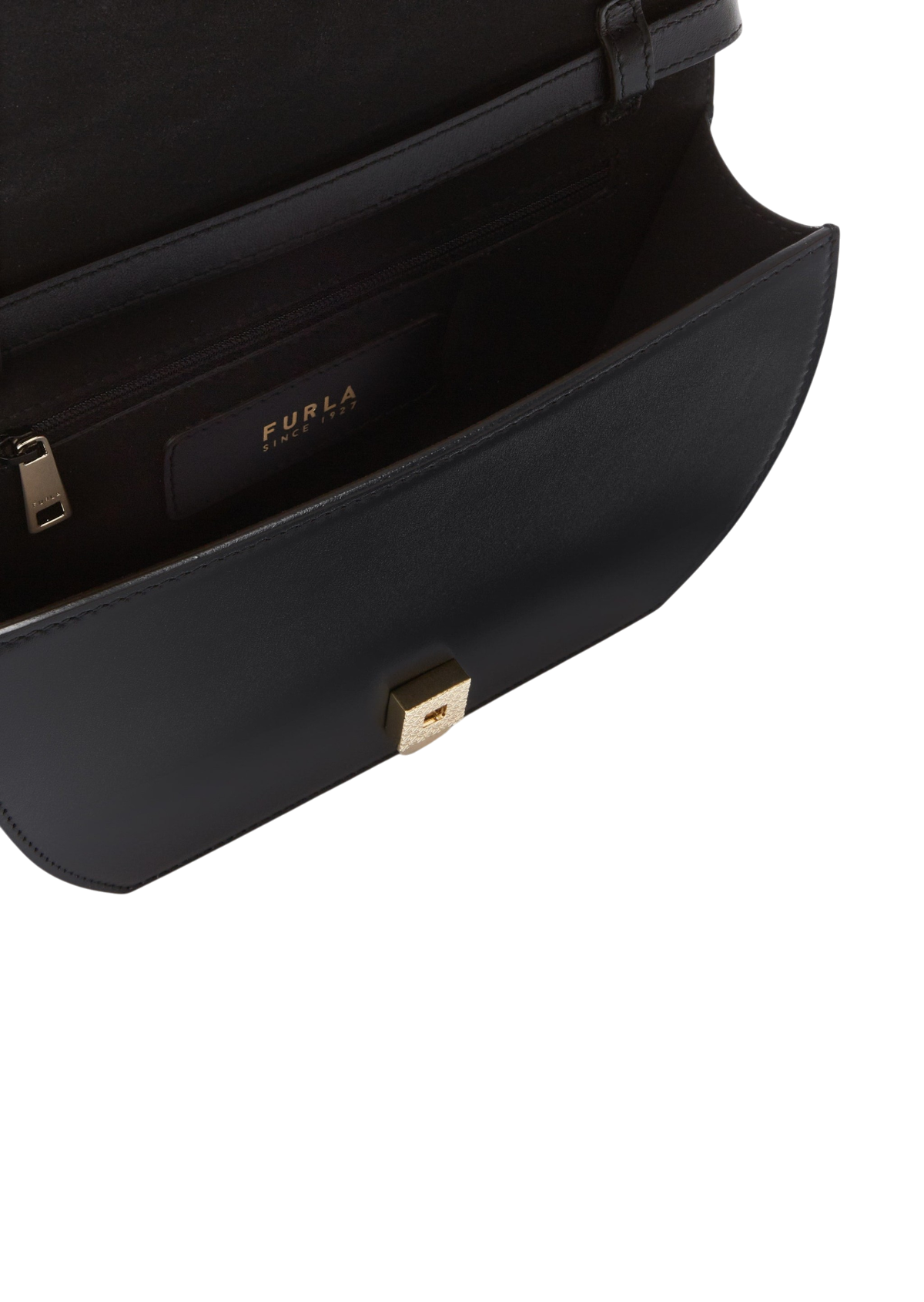 Furla Sfera Black Crossbody Bag - Mini
