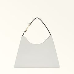 Furla Nuvola White Hobo Bag - Large