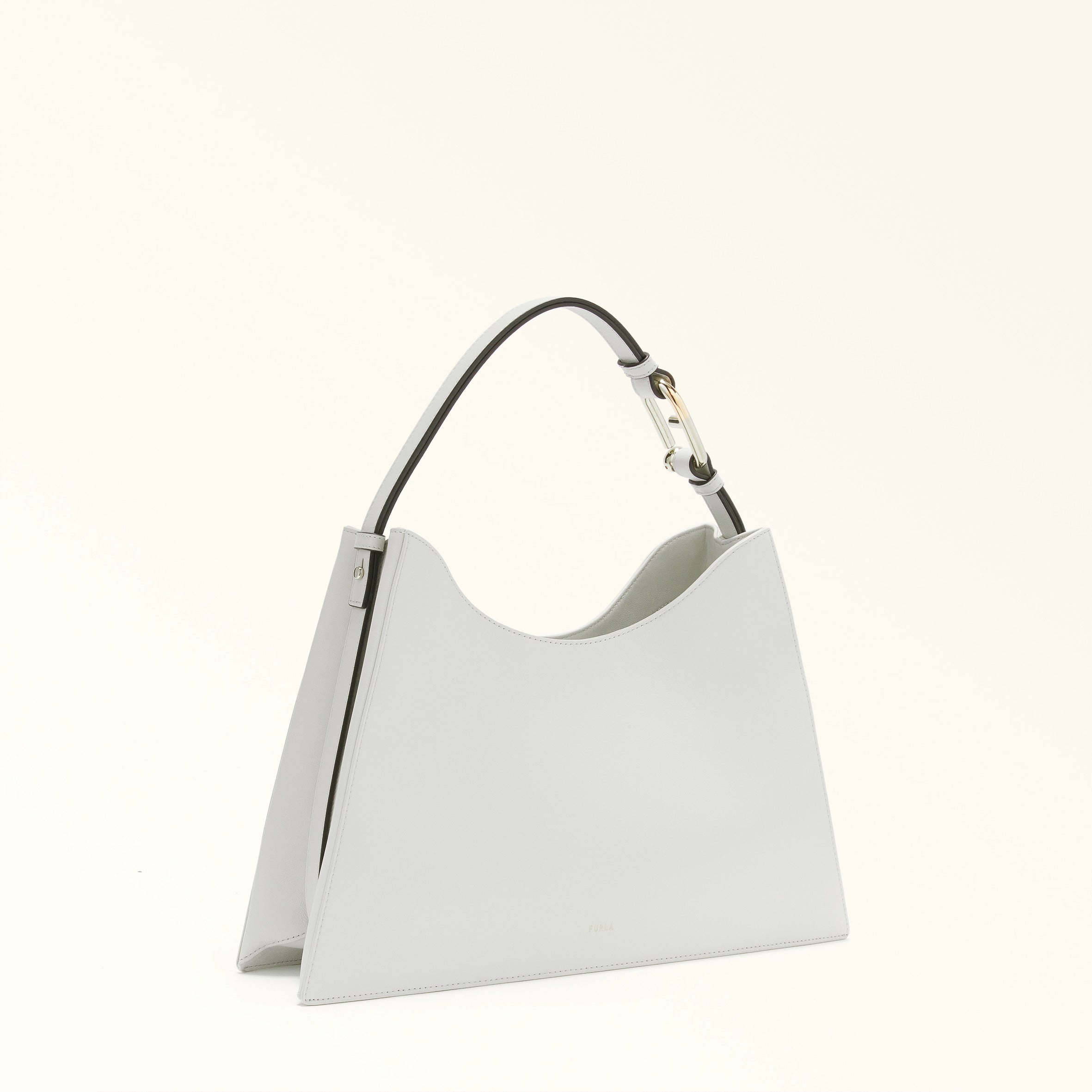 Furla Nuvola White Hobo Bag - Large