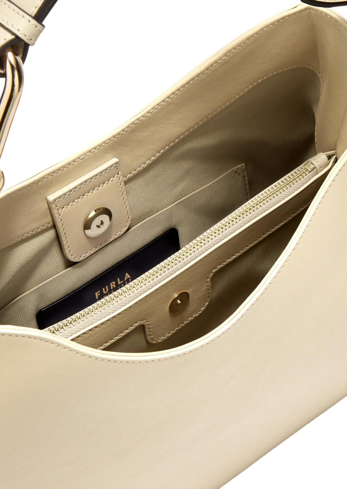 Furla Nuvola L Hobo Bag - Avena