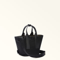 Furla Piuma Black Tote Bags