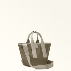 Furla Piuma Green Tote Bags