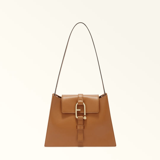 Furla Nuvola Brandy Shoulder Bag - Small