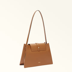 Furla Nuvola S Shoulder Bag - Brandy