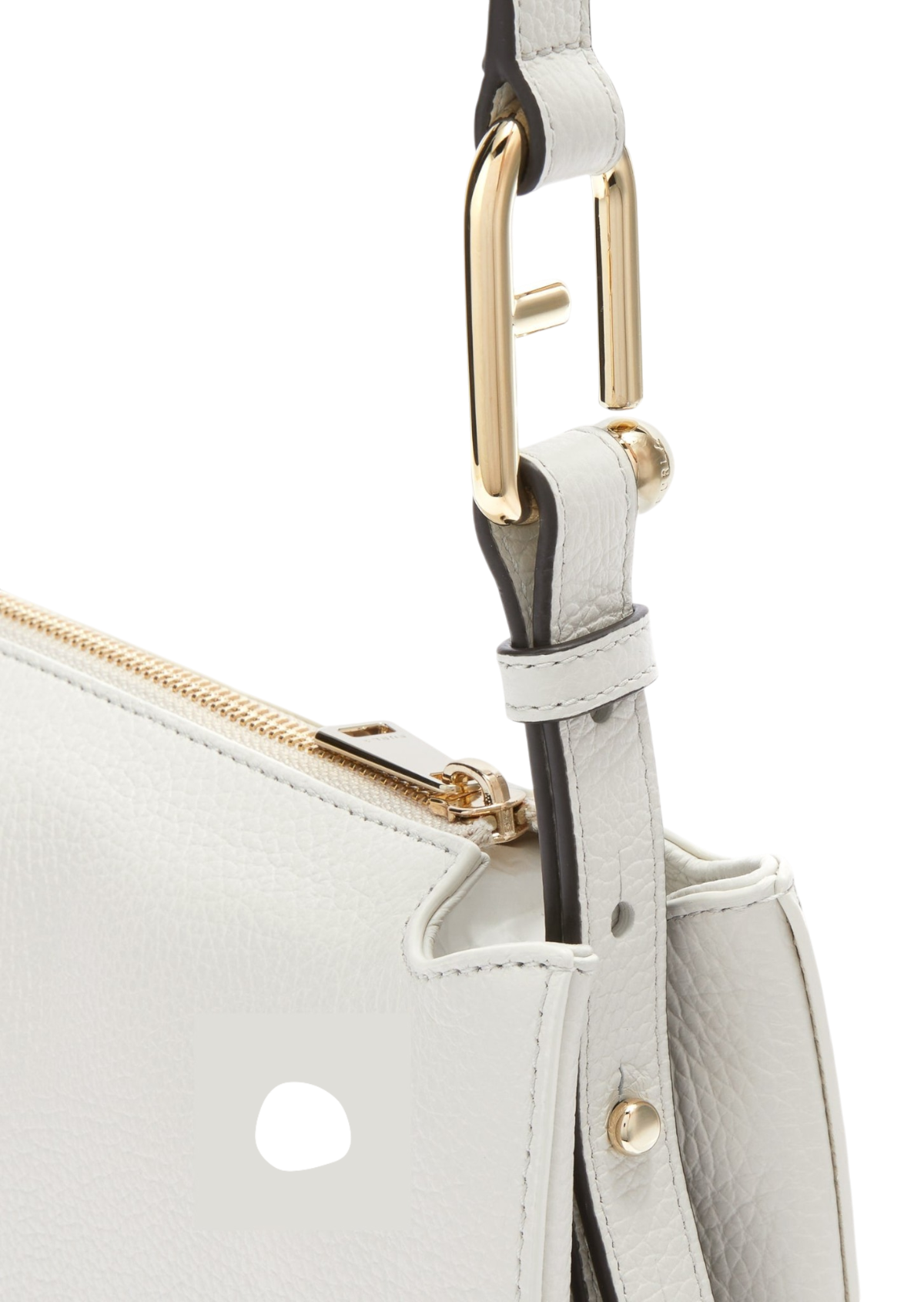 Furla Nuvola White Crossbody Bag - Small
