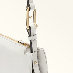 Furla Nuvola White Crossbody Bag - Small