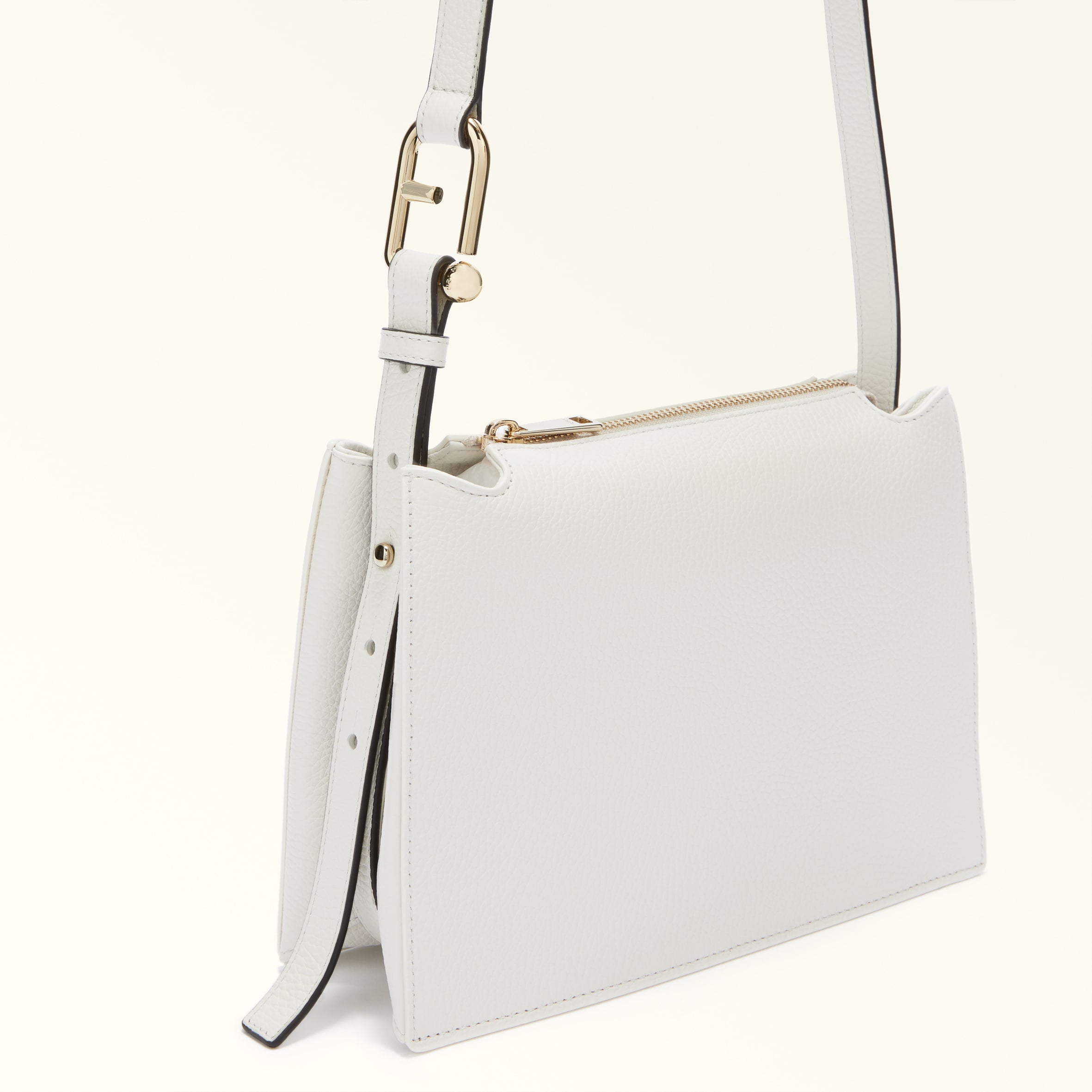 Furla Nuvola White Crossbody Bag - Small