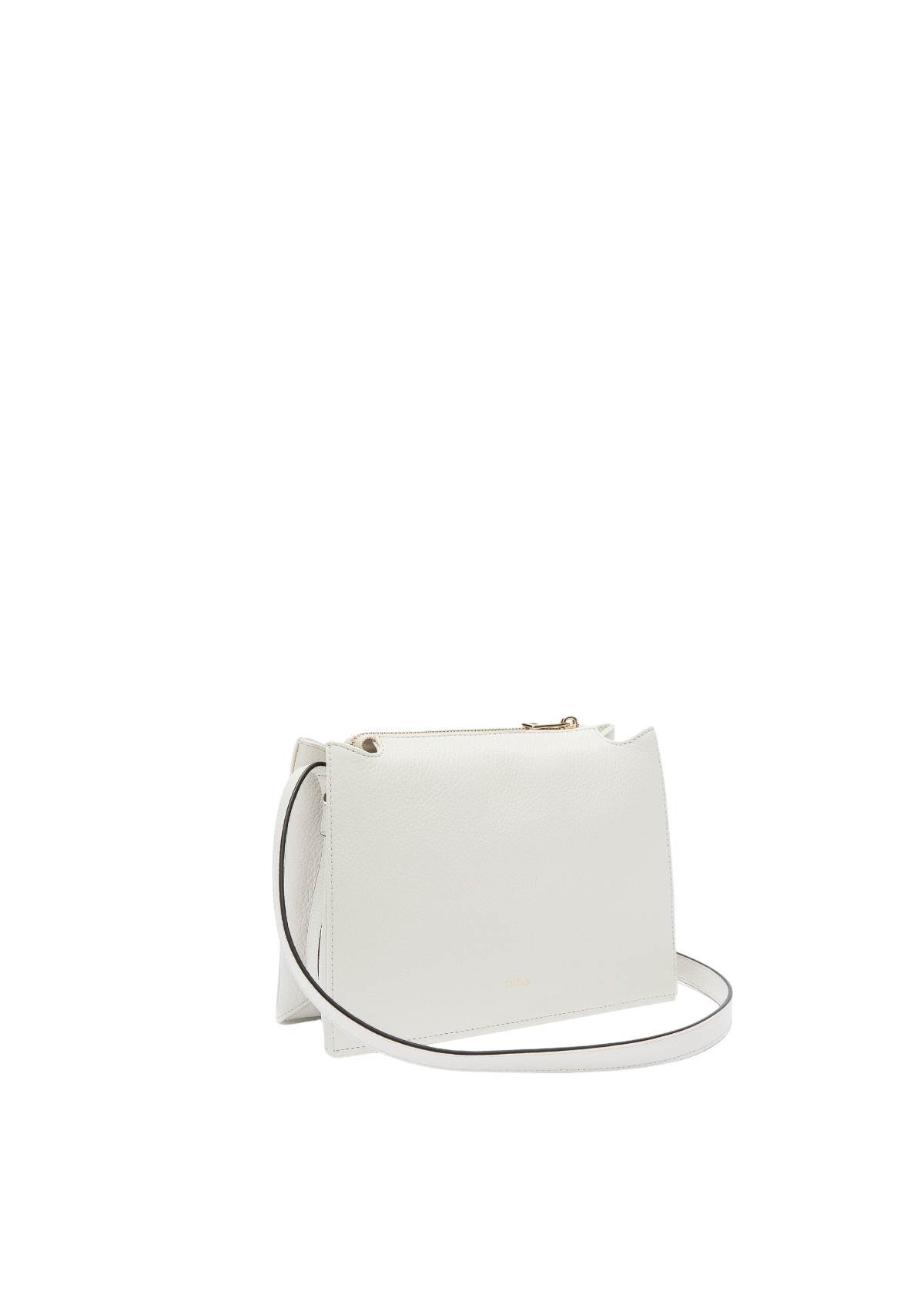 Furla Nuvola White Crossbody Bag - Small
