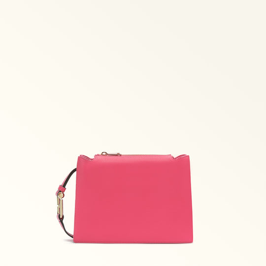 Furla Nuvola  Pop Pink Crossbody Bag - Small