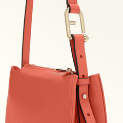 Furla Nuvola S Crossbody Bag - Coral