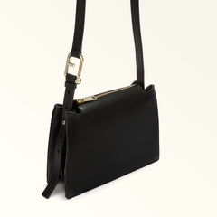 Furla Nuvola Black Crossbody Bag - Small