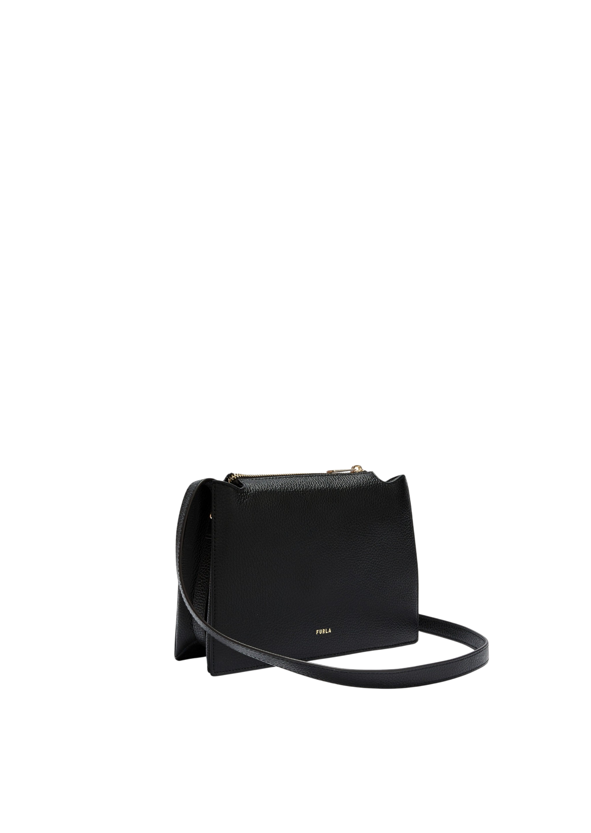 Furla Nuvola Black Crossbody Bag - Small
