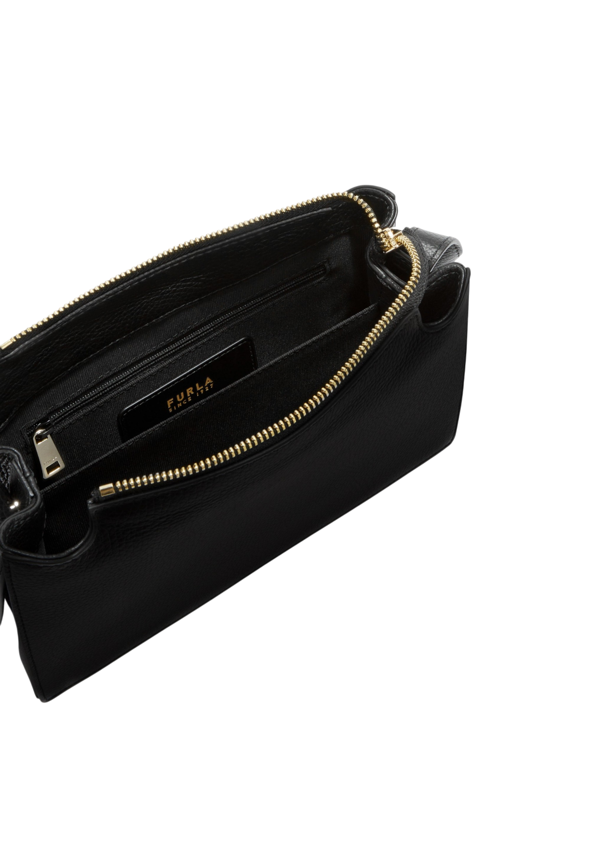 Furla Nuvola Black Crossbody Bag - Small