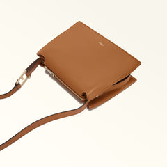 Furla Nuvola S Crossbody Bag - Brandy