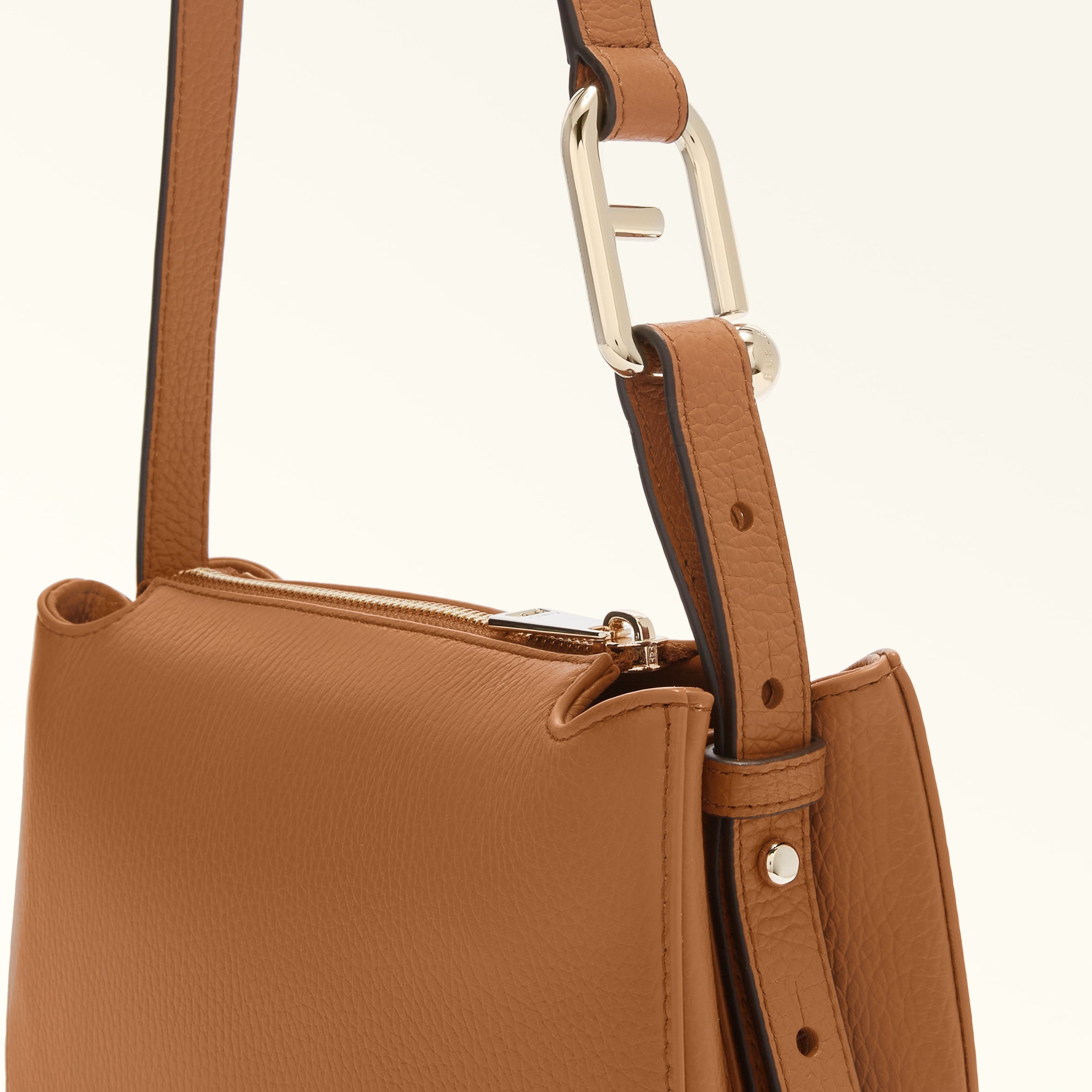 Furla Nuvola S Crossbody Bag - Brandy