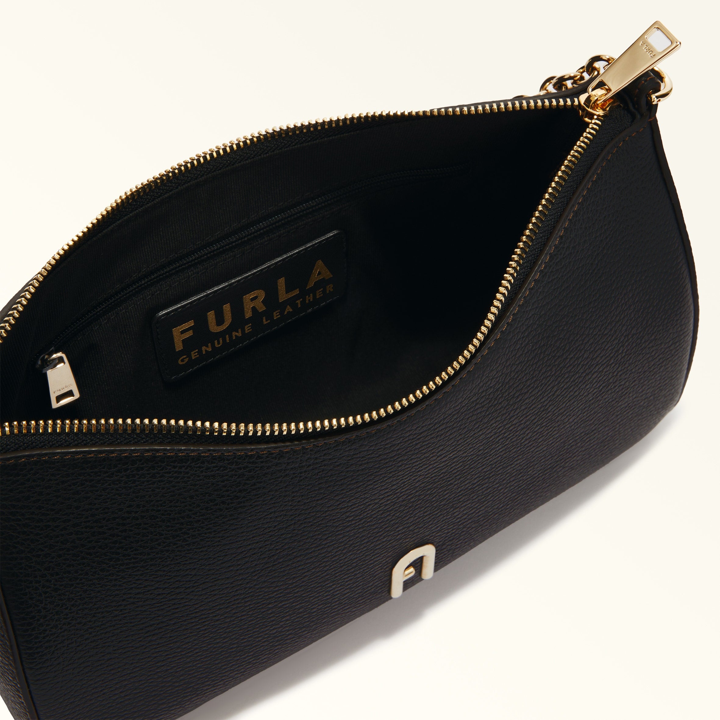 Furla Primula M Double Strap Crossbody Bag - Nero